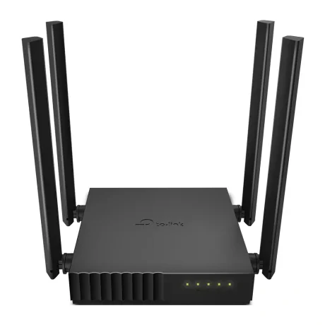 ROUTER TP-LINK wireless 1200Mbps, 4 porturi 10/100Mbps, 4 antene externe, Dual Band AC1200 "Archer C54"