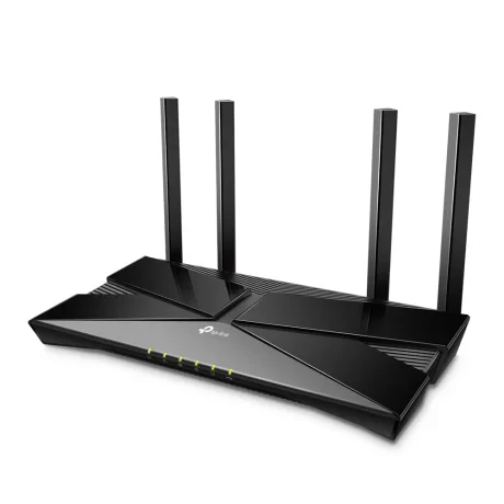 ROUTER TP-LINK wireless 1800Mbps,1 x WAN Gigabit, 4 porturi LAN Gigabit, port USB 2.0,  2.4 GHz/5 GHz dual band, 4 antene externe, WI-FI 6,  "Archer AX20"