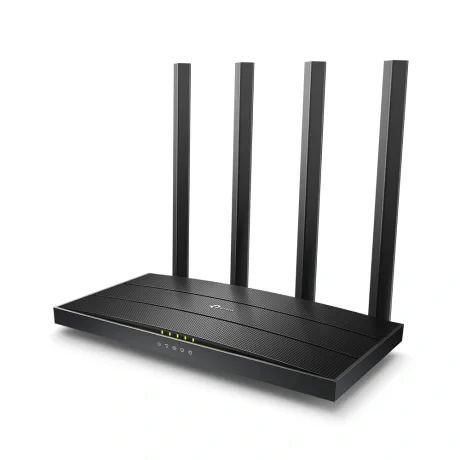 ROUTER TP-LINK wireless 1900Mbps, MU-MIMO, 4 porturi Gigabit, 4 antene externe, Dual Band 2.4 GHz+5 GHz AC1900 &quot;Archer C80&quot;