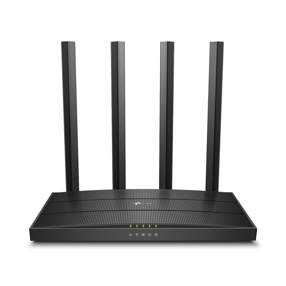 ROUTER TP-LINK wireless 1900Mbps, MU-MIMO, 4 porturi Gigabit, 4 antene externe, Dual Band 2.4 GHz+5 GHz AC1900 "Archer C80" thumb