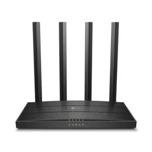 ROUTER TP-LINK wireless 1900Mbps, MU-MIMO, 4 porturi Gigabit, 4 antene externe, Dual Band 2.4 GHz+5 GHz AC1900 &quot;Archer C80&quot;