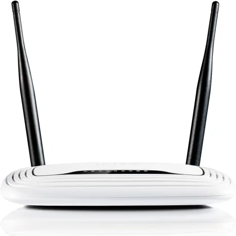 ROUTER TP-LINK wireless  300Mbps, 4 porturi 10/100Mbps, 2 antene externe, Atheros, 2T2R "TL-WR841N"