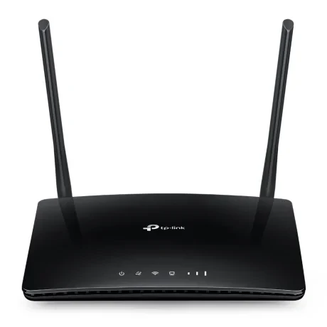 ROUTER TP-LINK wireless. 4G LTE (desktop),  750Mbps, 3 porturi 10/100Mbps + 1 WAN/LAN, AC750, Dual Band slot SIM 4G LTE "Archer MR200"