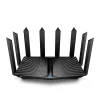 ROUTER TP-LINK wireless 6600Mbps,1 x 2.5 Gbps WAN/LAN, 1 x 1 Gbps WAN/LAN, 3 x Gigabit LAN si 2 x USB, 2.4 Ghz/5 Ghz dual band, 8 antene externe, WI-FI 6 &quot;Archer AX90&quot;
