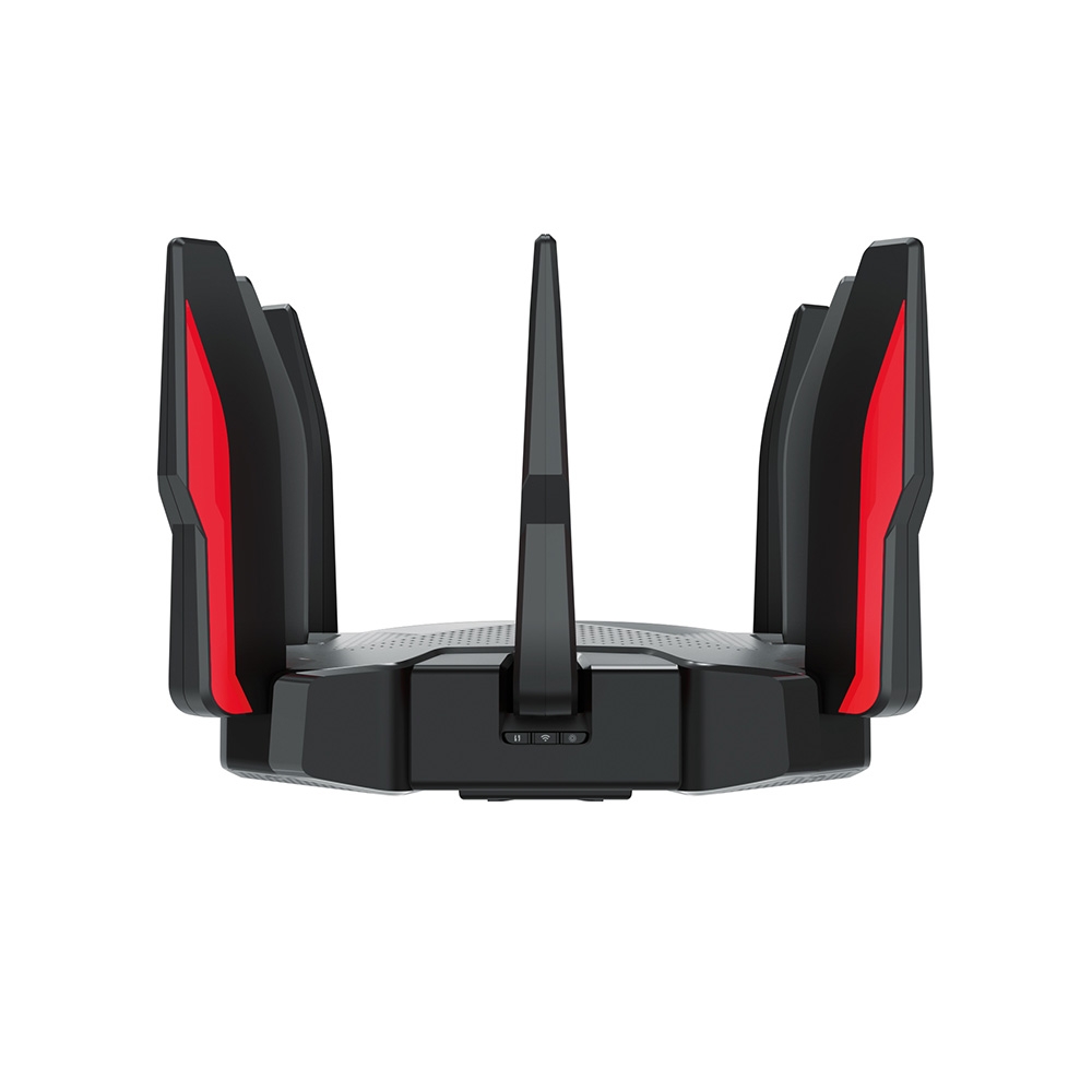 ROUTER TP-LINK wireless 6600Mbps,1 x 2.5 Gbps WAN/LAN, 1 x 1 Gbps WAN/LAN, 3 x Gigabit LAN si 2 x USB, 2.4 Ghz/5 Ghz dual band, 8 antene externe, WI-FI 6 "Archer GX90" thumb