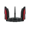 ROUTER TP-LINK wireless 6600Mbps,1 x 2.5 Gbps WAN/LAN, 1 x 1 Gbps WAN/LAN, 3 x Gigabit LAN si 2 x USB, 2.4 Ghz/5 Ghz dual band, 8 antene externe, WI-FI 6 &quot;Archer GX90&quot;