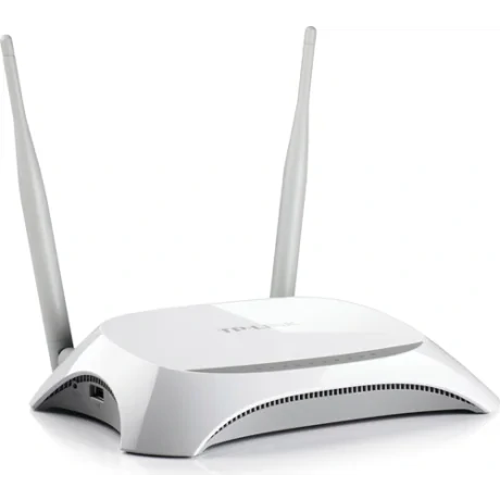 ROUTER TP-LINK wireless. portabil, 3G 300Mbps, 4 porturi 10/100Mbps, compatibl UMTS/HSPA/EVDO, 3G USB modem, 3G/WAN failover, 2T2R, 2.4GHz, 802.11n/g/b, 2 antene &quot;TL-MR3420&quot;