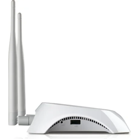 ROUTER TP-LINK wireless. portabil, 3G 300Mbps, 4 porturi 10/100Mbps, compatibl UMTS/HSPA/EVDO, 3G USB modem, 3G/WAN failover, 2T2R, 2.4GHz, 802.11n/g/b, 2 antene &quot;TL-MR3420&quot;
