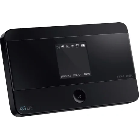 ROUTER TP-LINK wireless. portabil, 4G Mobile Wi-Fi, 150Mbps, Internal LTE Modem, SIM card slot, OLED screen display, rechargeable battery, micro SD card slot &quot;M7350&quot;