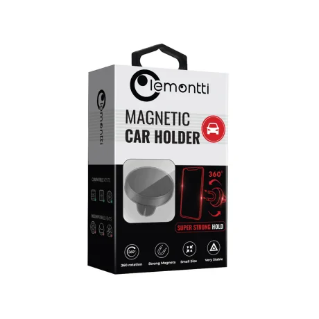 Suport Auto Lemontti Magnetic Negru