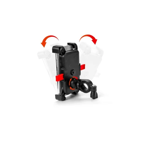 Suport Telefon pentru Bicicleta Lemontti Negru (rotatie 360 grade, prindere de ghidon)