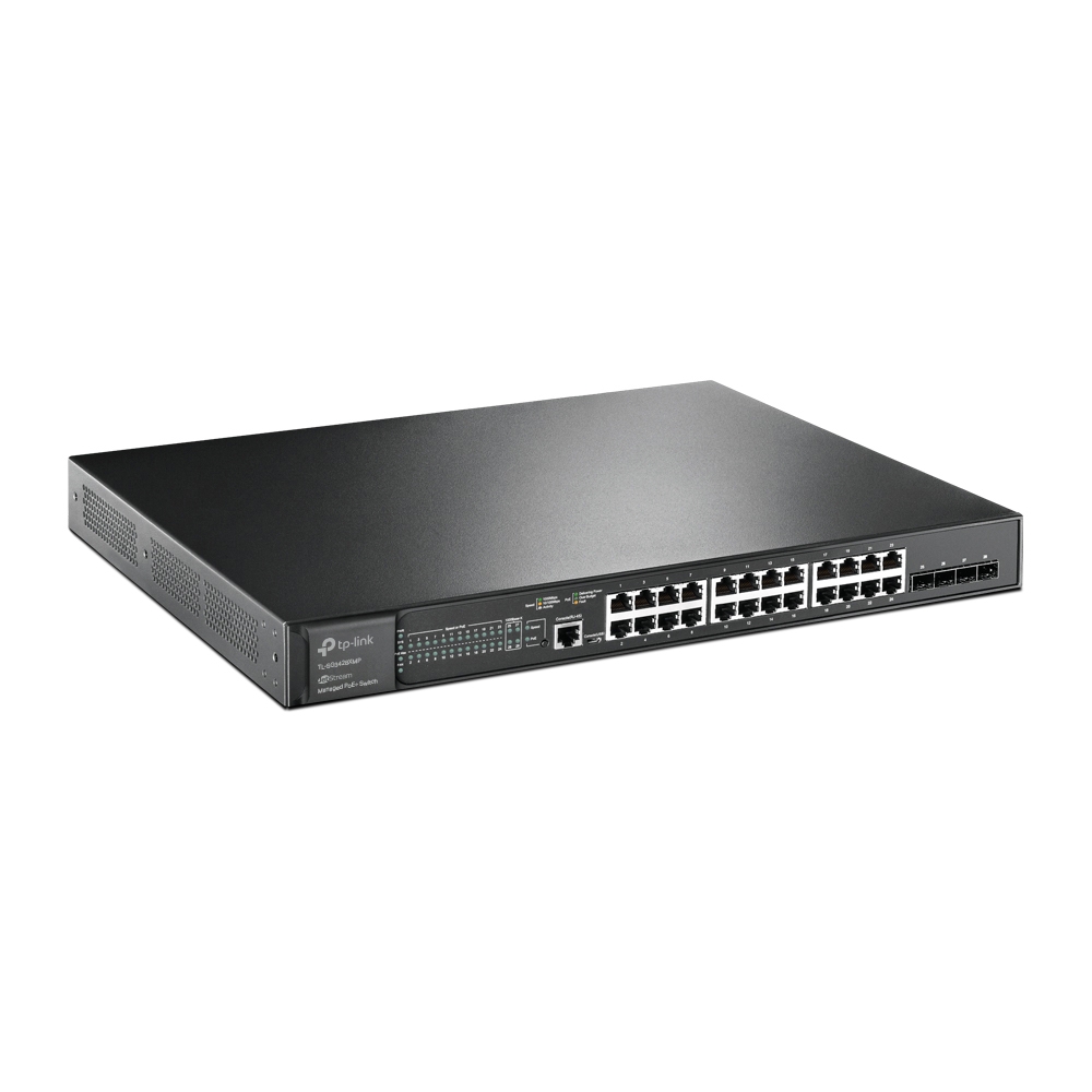 Switch cu management L2 TP-Link, 24 Porturi Gigabit, 4 x SFP+ Gigabit "TL-SG3428XMP" thumb