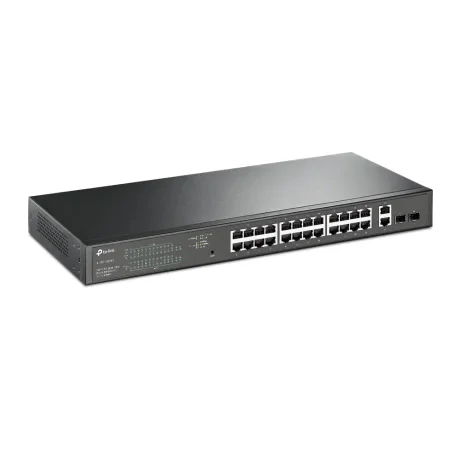 SWITCH POE TP-LINK 28 porturi Gigabit Easy Smart, 24 x POE+ 250W total power, 2 x SFP, carcasa metal &quot;TL-SG1428PE&quot;