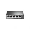 SWITCH PoE TP-LINK  5 porturi 10/100Mbps (4 PoE), IEEE 802.3af, carcasa metalica &quot;TL-SF1005P&quot;