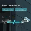 SWITCH PoE TP-LINK  5 porturi Gigabit (4 PoE+), IEEE 802.3af, carcasa metalica "TL-SG1005LP"