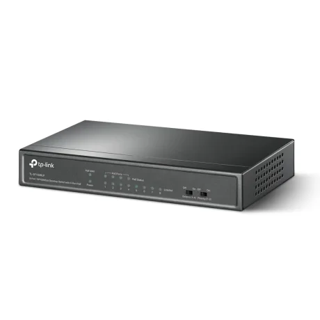 SWITCH PoE TP-LINK  8 porturi 10/100Mbps (4 PoE), IEEE 802.3af, carcasa metalica "TL-SF1008LP"