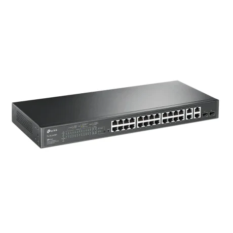 SWITCH SMART TP-Link 24 PORTURI POE+ 10/100M + 4 PORTURI 10/100/1000M, 2 sloturi Gigabit SFP , TP-LINK &quot;TL-SL2428P&quot;