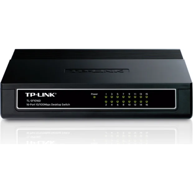 SWITCH TP-LINK 16 porturi 10/100Mbps, carcasa plastic &quot;TL-SF1016D&quot;