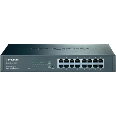 SWITCH TP-LINK 16 porturi Gigabit, carcasa metalica, rackabil &quot;TL-SG1016DE&quot;