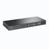 SWITCH TP-LINK  16 porturi Gigabit  POE+ 250W total power, 2× combo gigabit SFP, 2× gigabit non-PoE RJ45, carcasa metal &quot;TL-SG1218MP&quot;
