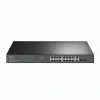 SWITCH TP-LINK  16 porturi Gigabit  POE+ 250W total power, 2× combo gigabit SFP, 2× gigabit non-PoE RJ45, carcasa metal &quot;TL-SG1218MP&quot;