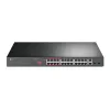 Switch TP-Link, 24-Port 10/100Mbps + 2-Port Gigabit Unmanaged PoE+, 2× combo Gigabit SFP "TL-SL1226P"