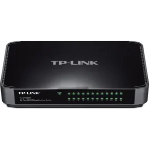 SWITCH TP-LINK 24 porturi 10/100Mbps, carcasa plastic &quot;TL-SF1024M&quot;