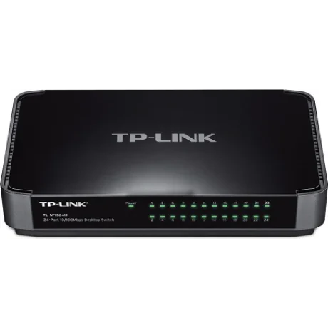SWITCH TP-LINK 24 porturi 10/100Mbps, carcasa plastic &quot;TL-SF1024M&quot;
