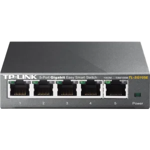 SWITCH TP-LINK  5 porturi Gigabit. carcasa metalica &quot;TL-SG105E&quot;