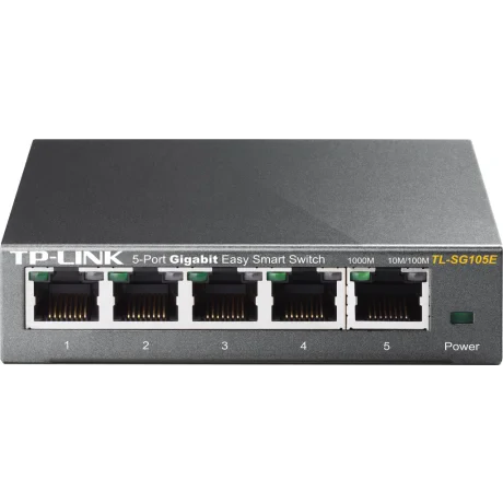 SWITCH TP-LINK  5 porturi Gigabit. carcasa metalica &quot;TL-SG105E&quot;