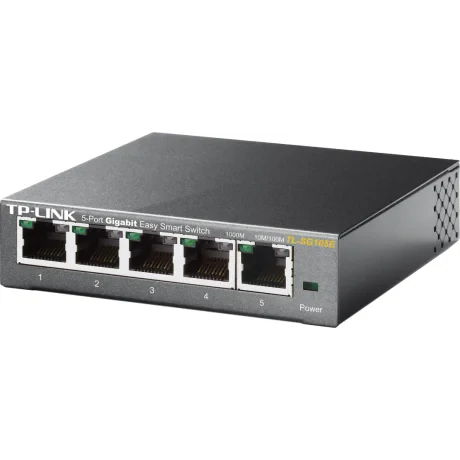 SWITCH TP-LINK  5 porturi Gigabit. carcasa metalica &quot;TL-SG105E&quot;