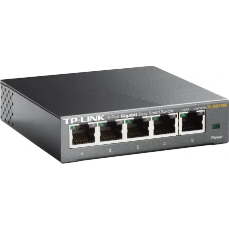 SWITCH TP-LINK  5 porturi Gigabit. carcasa metalica &quot;TL-SG105E&quot;