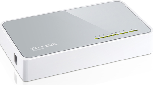 SWITCH TP-LINK  8 porturi 10/100Mbps, carcasa plastic "TL-SF1008D" thumb