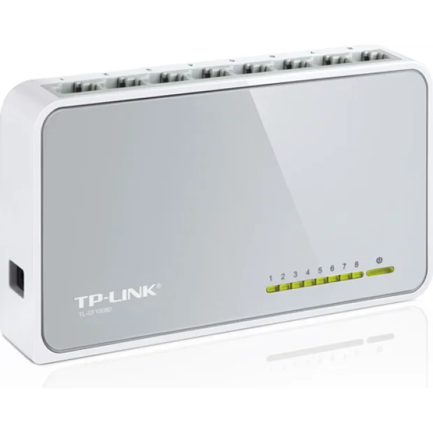 SWITCH TP-LINK  8 porturi 10/100Mbps, carcasa plastic &quot;TL-SF1008D&quot;