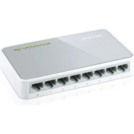 SWITCH TP-LINK  8 porturi 10/100Mbps, carcasa plastic &quot;TL-SF1008D&quot;