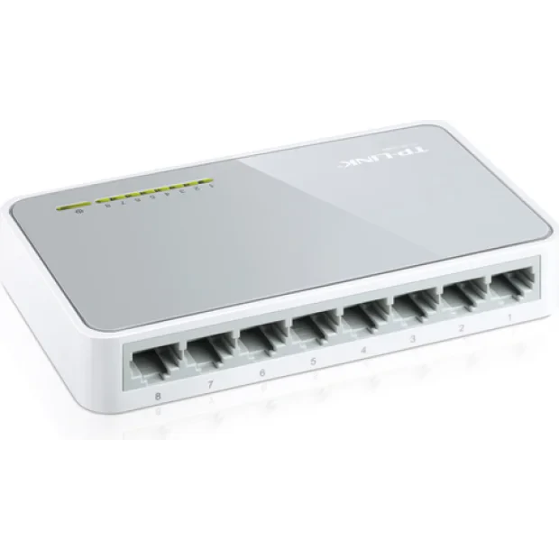 SWITCH TP-LINK  8 porturi 10/100Mbps, carcasa plastic &quot;TL-SF1008D&quot;