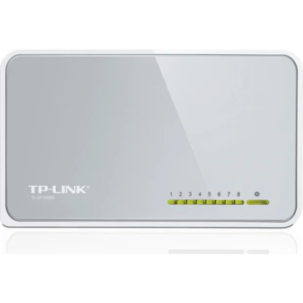 SWITCH TP-LINK  8 porturi 10/100Mbps, carcasa plastic &quot;TL-SF1008D&quot;