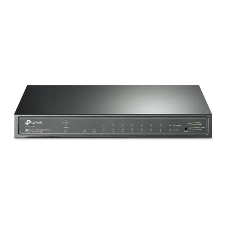 SWITCH TP-LINK  8 porturi Gigabit, 8 x POE+ 58W total power, 2 x SFP, carcasa metal &quot;TL-SG2210P&quot;