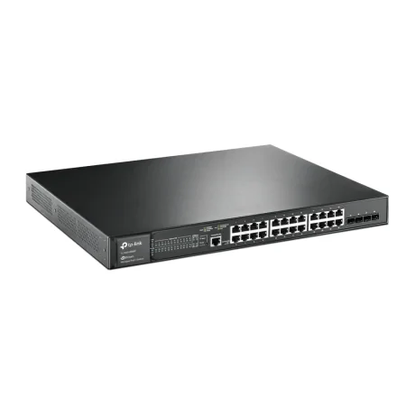 Switch TP-Link cu management L2, 24 Porturi Gigabit POE+, 4× Gigabit SFP Slots, 1× RJ45 Console Port, 1× Micro-USB Console Port  &quot;TL-SG3428MP&quot;
