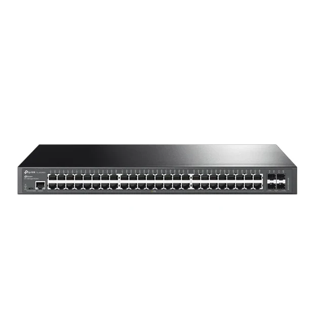SWITCH TP-LINK L2 Managed 48× Porturi Gigabit L2+ si 4× Sloturi 10GE SFP+, carcasa metalica, rackabil &quot;TL-SG3452X&quot; (include TV 1.75lei)