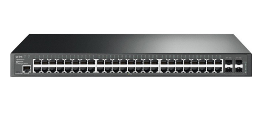 SWITCH TP-LINK L2 Managed 52-Port Gigabit L2+ Managed Switch with 48-Port PoE+, carcasa metalica, rackabil "TL-SG3452P" (include TV 1.75lei) thumb