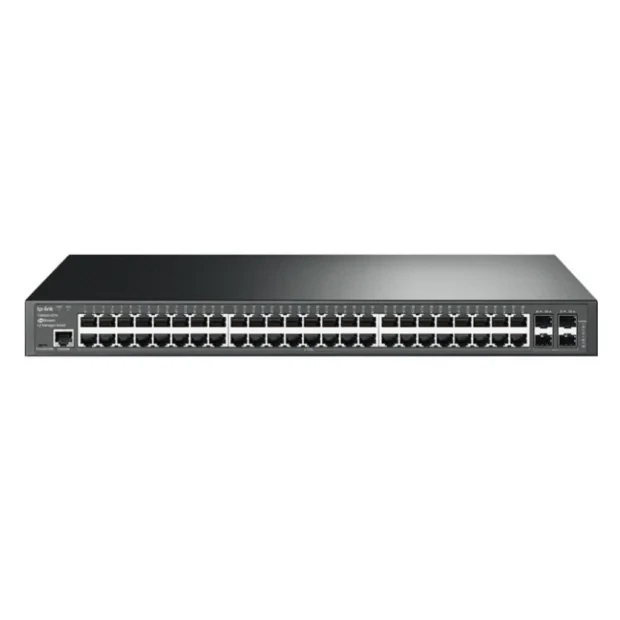 SWITCH TP-LINK L2 Managed 52-Port Gigabit L2+ Managed Switch with 48-Port PoE+, carcasa metalica, rackabil &quot;TL-SG3452P&quot; (include TV 1.75lei)