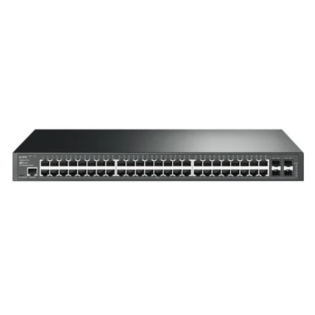 SWITCH TP-LINK L2 Managed 52-Port Gigabit L2+ Managed Switch with 48-Port PoE+, carcasa metalica, rackabil &quot;TL-SG3452P&quot;