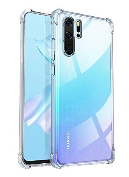 Husa Cover Silicon Hybrid pentru Huawei P30 Pro Transparent thumb