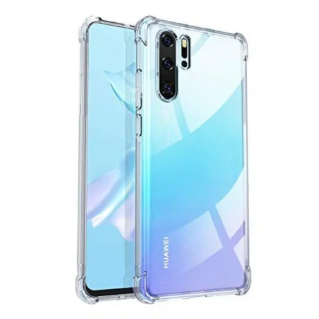 Husa Cover Silicon Hybrid pentru Huawei P30 Pro Transparent