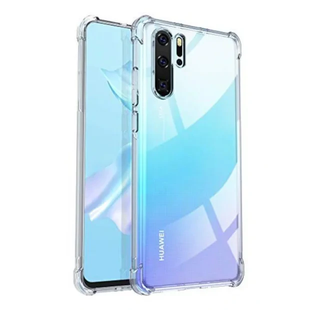 Husa Cover Silicon Hybrid pentru Huawei P30 Pro Transparent