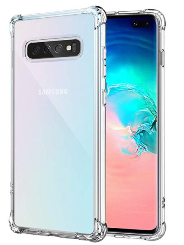 Husa Cover Silicon Hybrid pentru Samsung Galaxy S10 Plus Transparent thumb