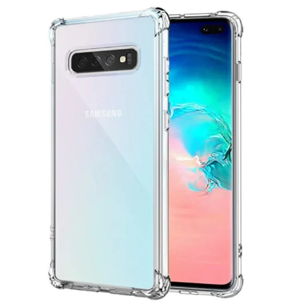 Husa Cover Silicon Hybrid pentru Samsung Galaxy S10 Plus Transparent