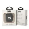 Husa Karl Lagerfeld 3D Choupette Head pentru Airpods 1/2 Black