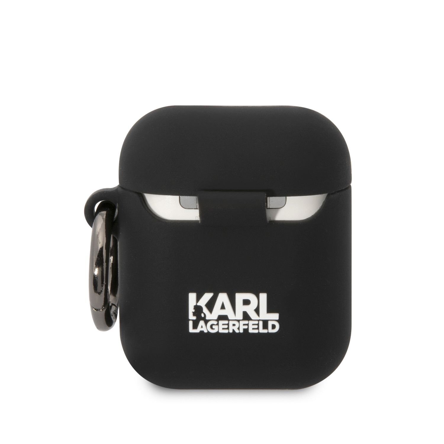 Husa Karl Lagerfeld 3D Choupette Head pentru Airpods 1/2 Black thumb